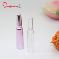 customized ampoule clear bottle empty tube for cosmetic packaging